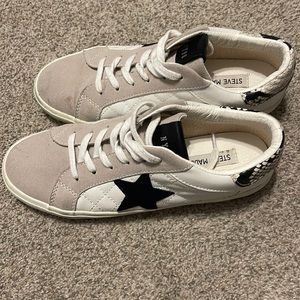 Steve Madden Paparazzi white multi sneakers